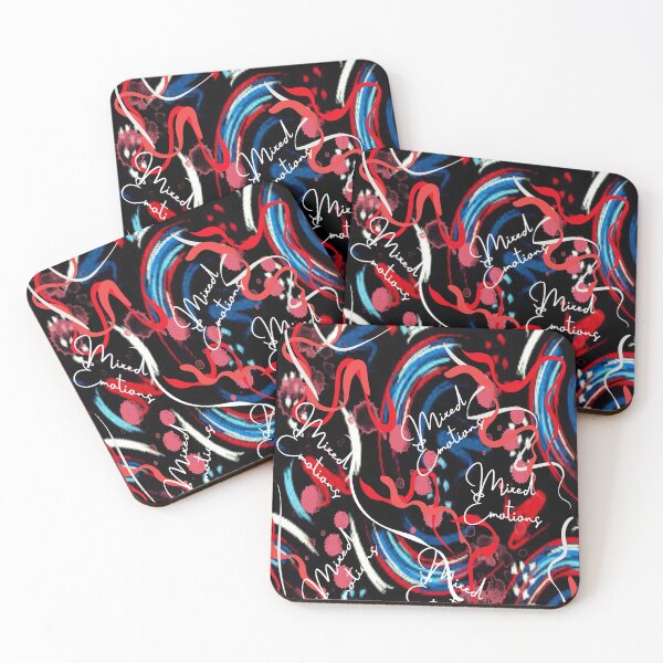 Item preview, Mixed Emotions, Abstract design, Abstraction, bold colorful abstract playful design inspired by nature designed and sold by Adri Barnard.