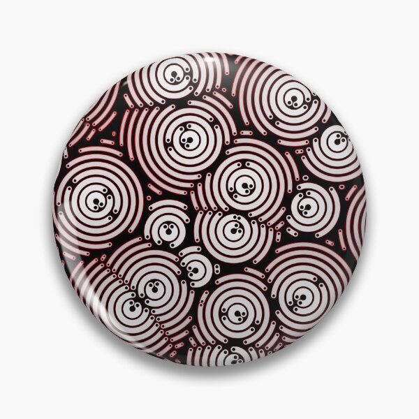 Aperçu de l'œuvre Ondulations - rouge sang créée et vendue par Colourcoder.