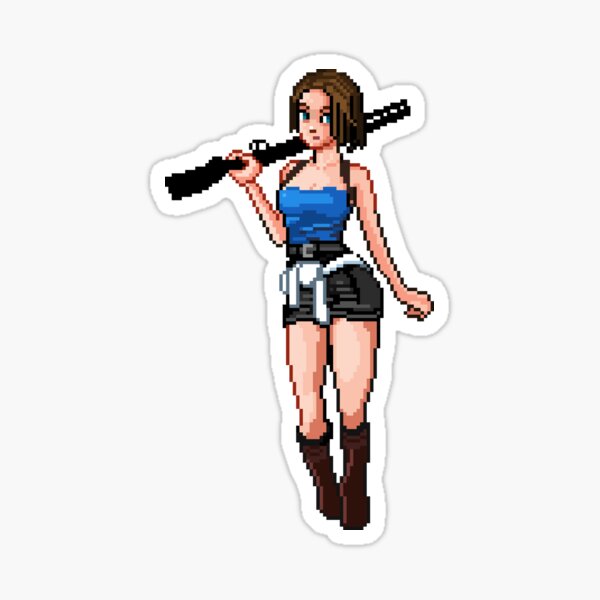 Item preview, Jill Valentine-Aufkleber designed and sold by Dougy FreshArt.