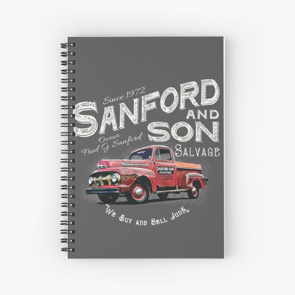 Aperçu de l'œuvre Sanford et son fils, nous achetons et vendons un camion rouge indésirable créée et vendue par Alema Art.