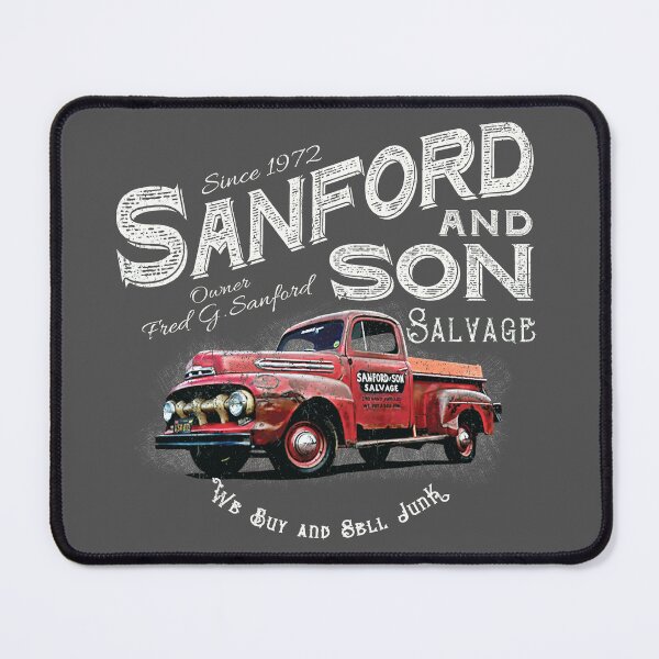 Item preview, Sanford and Son We buy and Sell Junk Beat Up Red Truck designed and sold by Alema Art.