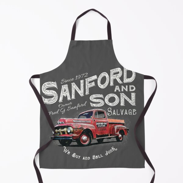 Item preview, Sanford and Son We buy and Sell Junk Beat Up Red Truck designed and sold by Alema Art.