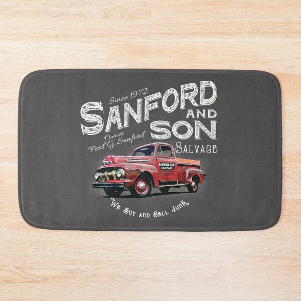 Item preview, Sanford and Son We buy and Sell Junk Beat Up Red Truck designed and sold by Alema Art.