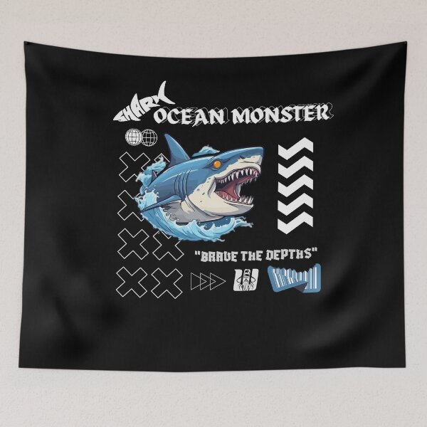 Item preview, Ocean monster  designed and sold by Wizard-shop1.