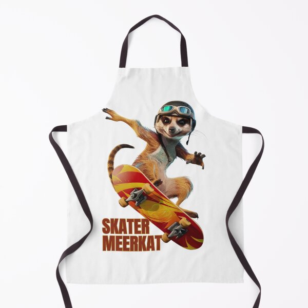Item preview, Meerkat on Skateboard designed and sold by vk09.