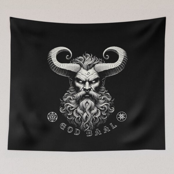 Item preview, GOD BAAL, ancient deity, Baal, Ancient God, Storm God, God of Fertility, designed and sold by CrisMor-Art.