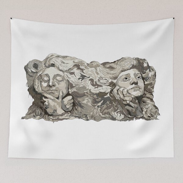 Item preview, 2 Female Heads - Colored designed and sold by Vector-Market.