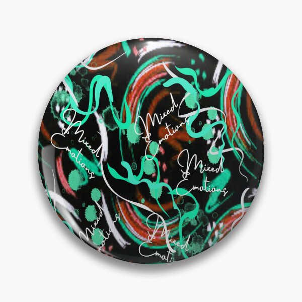 Item preview, Mixed Emotions 3, Abstract design, Abstraction, bold colorful abstract playful design inspired by nature designed and sold by Adri Barnard.