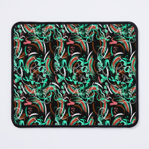 Item preview, Mixed Emotions 3, Abstract design, Abstraction, bold colorful abstract playful design inspired by nature designed and sold by Adri Barnard.