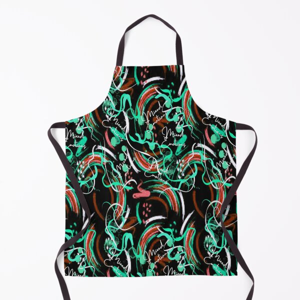Item preview, Mixed Emotions 3, Abstract design, Abstraction, bold colorful abstract playful design inspired by nature designed and sold by Adri Barnard.