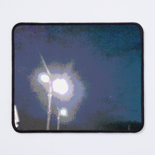 Item preview, Unnamed Road - Weirdcore Landscape Night Photography Art designed and sold by MusicArtAndGrind.