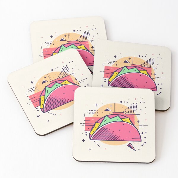 Item preview, Pink Taco: 80's Vibe designed and sold by Darkasm.