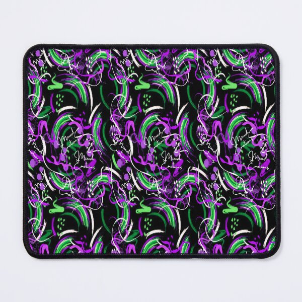 Item preview, Mixed Emotions 4, Abstract design, Abstraction, bold colorful abstract playful design inspired by nature designed and sold by Adri Barnard.