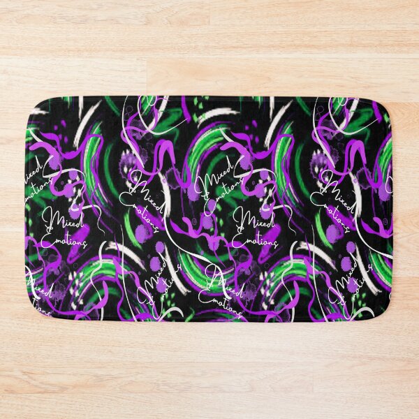 Item preview, Mixed Emotions 4, Abstract design, Abstraction, bold colorful abstract playful design inspired by nature designed and sold by Adri Barnard.