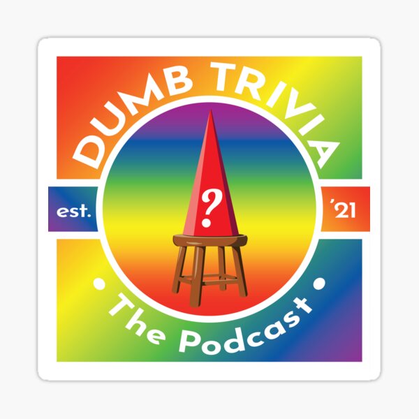 Item preview, Dumb Trivia, Pride Square designed and sold by DumbTrivia.