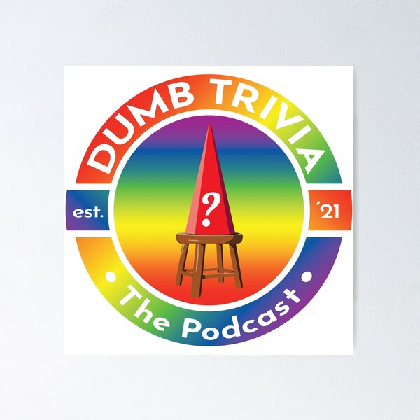 Item preview, Dumb Trivia Pride, Circle designed and sold by DumbTrivia.