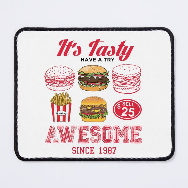 Item preview, Burger and French fries designed and sold by PMSNshop.