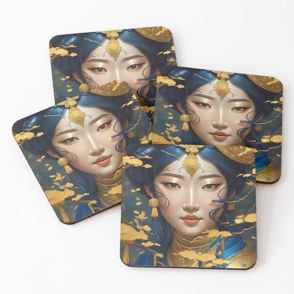 Item preview, Asian Goddess Portrait n°3 designed and sold by Grafik-Ai-Art.