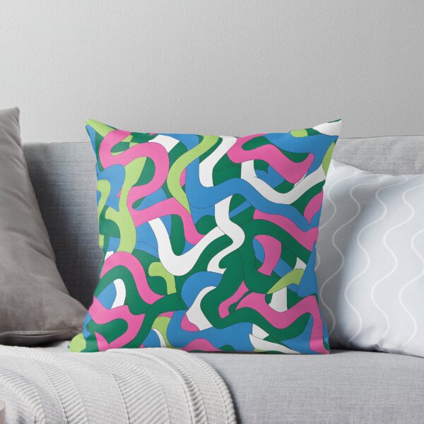 Item preview, twisty 90's style pattern designed and sold by FamousArtDesign.