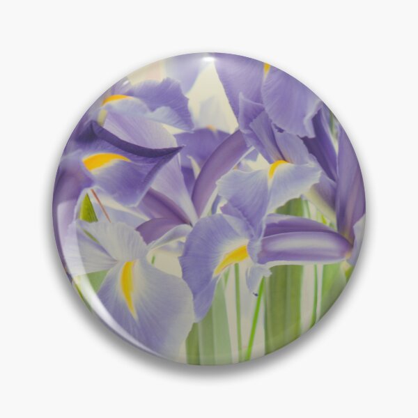Item preview, Dutch Irises in a Glass Vase designed and sold by imaginethis.