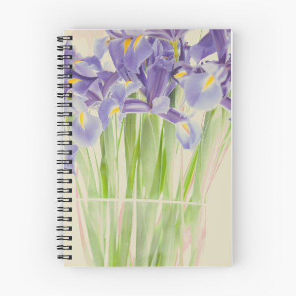 Item preview, Dutch Irises in a Glass Vase designed and sold by imaginethis.