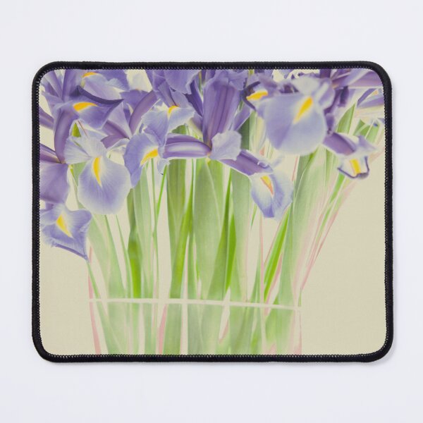 Item preview, Dutch Irises in a Glass Vase designed and sold by imaginethis.