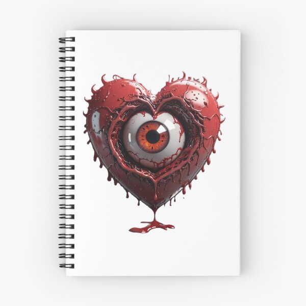 Item preview, Abstract Heart with Bleeding Eye Art designed and sold by Hungry-Murphy.