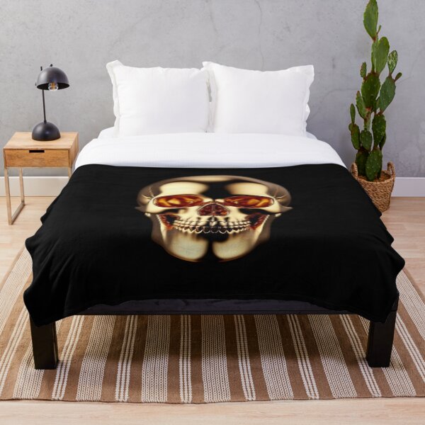 Item preview, Golden Shining Skull designed and sold by GaborSkeleton.