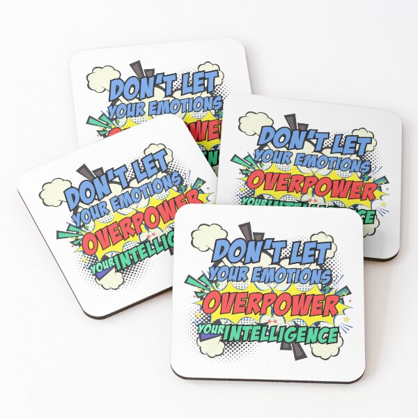 Item preview, emotions vs intelligence designed and sold by jgdlc.