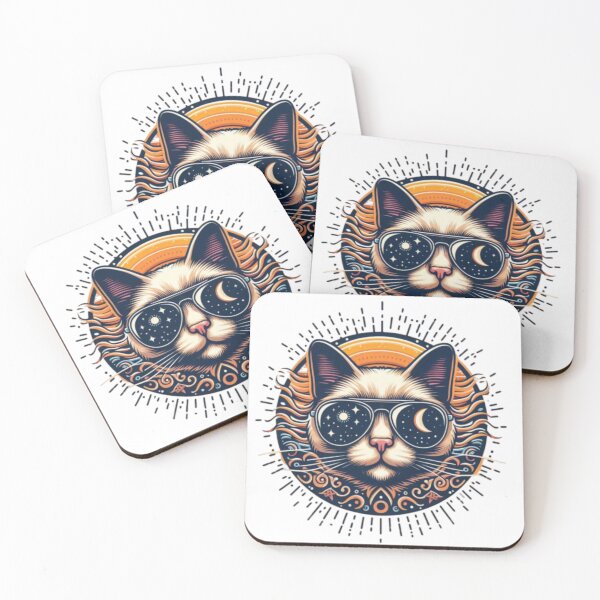 Item preview, Cat in sunglasses designed and sold by Agmaa.