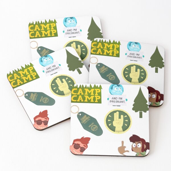 Item preview, Camp Camp Sticker Pack designed and sold by Marjorine Williams.