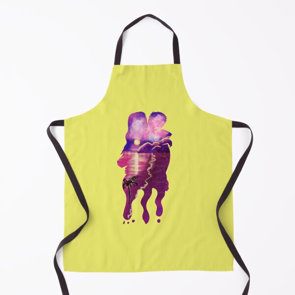 Item preview, Couple hug with beachscape inside their silhouette  designed and sold by altairaleon.
