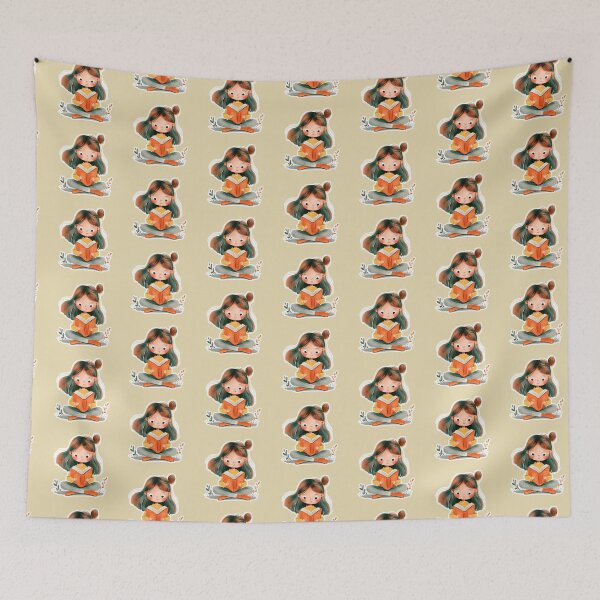 Item preview, Girl Reading designed and sold by taniasofia.