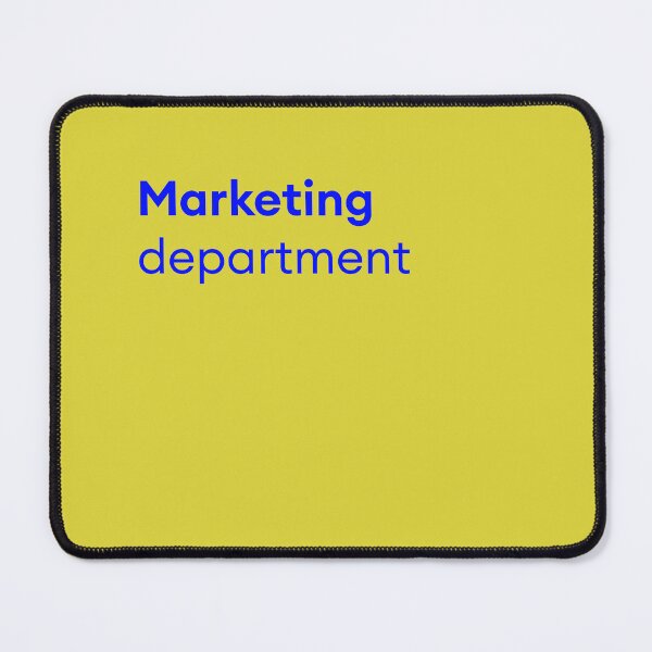 Item preview, Marketing Department designed and sold by FastQuality.