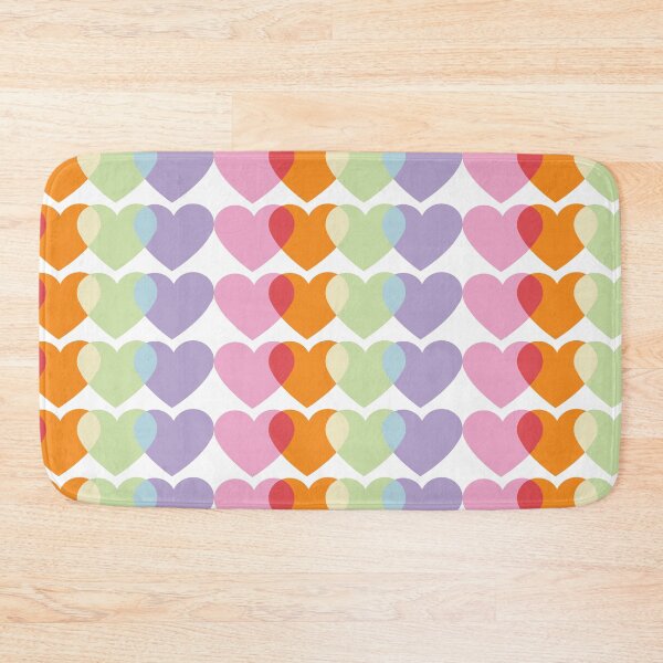 Item preview, Rainbow Hearts designed and sold by Courtney Nicholls.