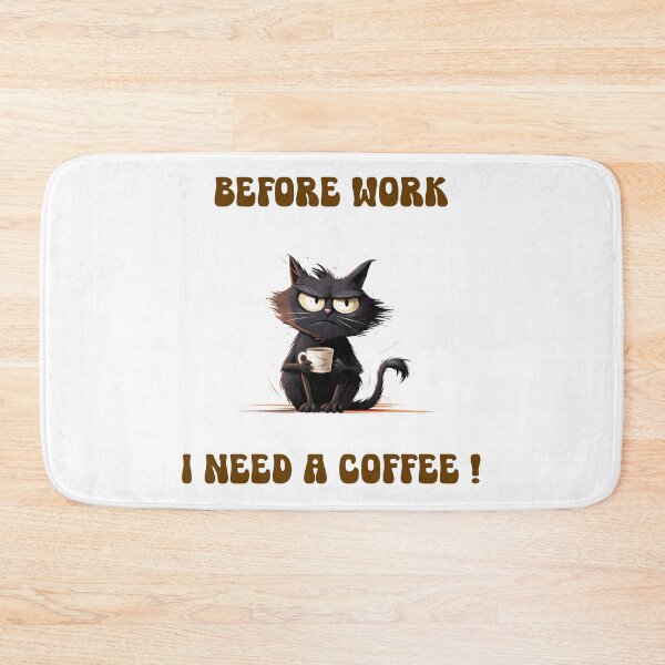 Item preview, Before Work i Need A Coffee ! designed and sold by DavidBriot.