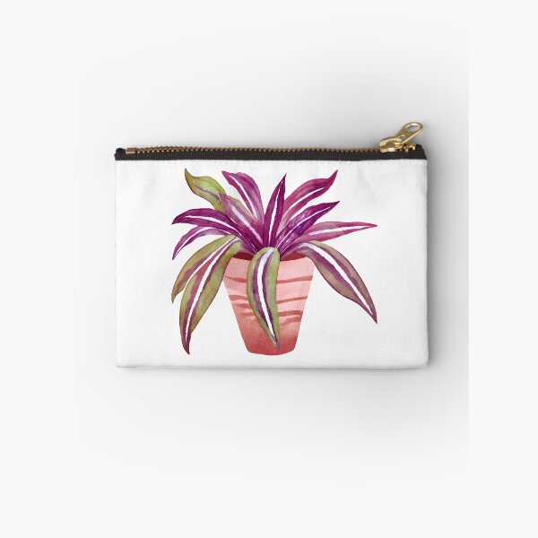 Item preview, Watercolor Tradescantia Sitara Plant designed and sold by Petalette.