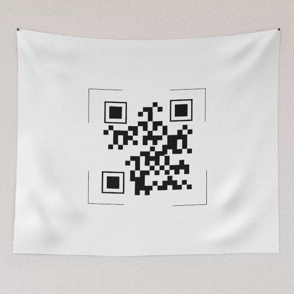 Item preview, rickroll qr code designed and sold by PICT  T MOSB.