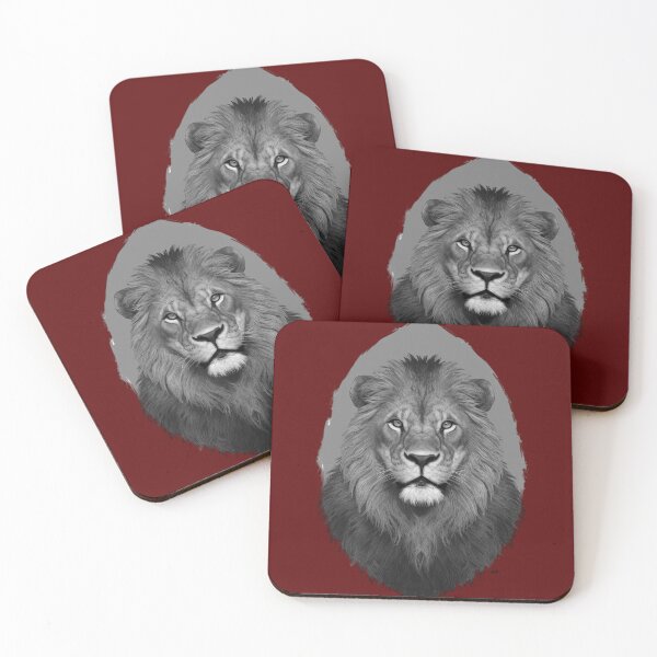 Item preview, A lion's head with a large mane designed and sold by 123ks.