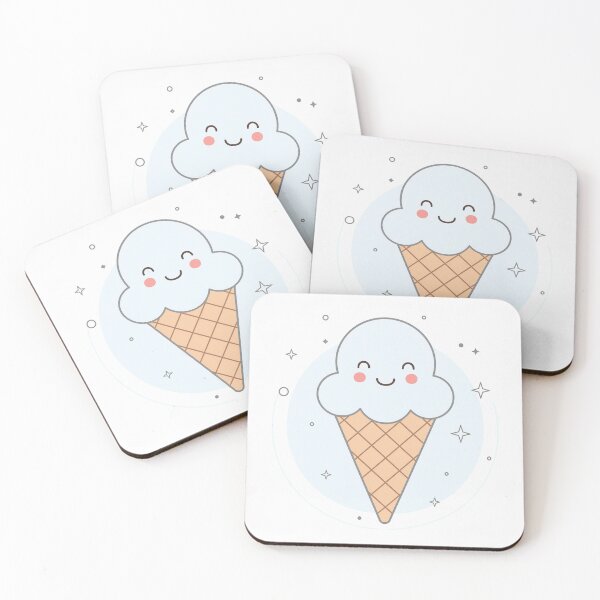 Item preview, Smiling Ice Cream Cone designed and sold by Slip-of-the-Pen.