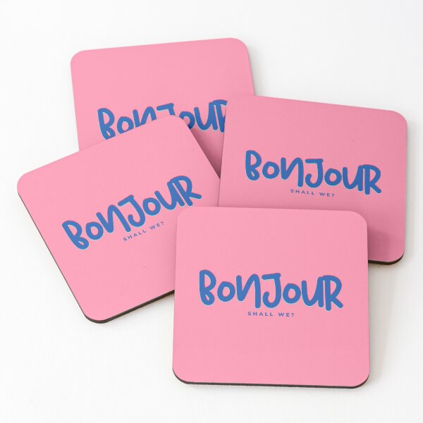 Item preview, BONJOUR - shall we?  | Flirty Vibes  designed and sold by GlobalCurator.