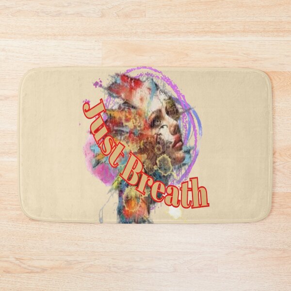 Item preview, Just Breath, Abstract design, Abstraction, bold colorful abstract playful design inspired by nature designed and sold by Adri Barnard.