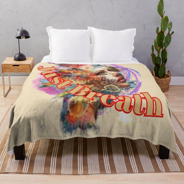Item preview, Just Breath, Abstract design, Abstraction, bold colorful abstract playful design inspired by nature designed and sold by Adri Barnard.