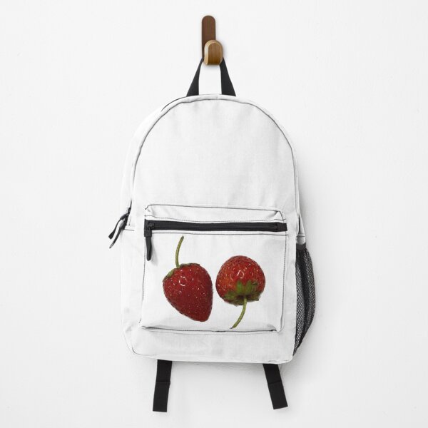 Item preview, Couple of small red fresh Strawberry, cute fruits designed and sold by pipikijung.