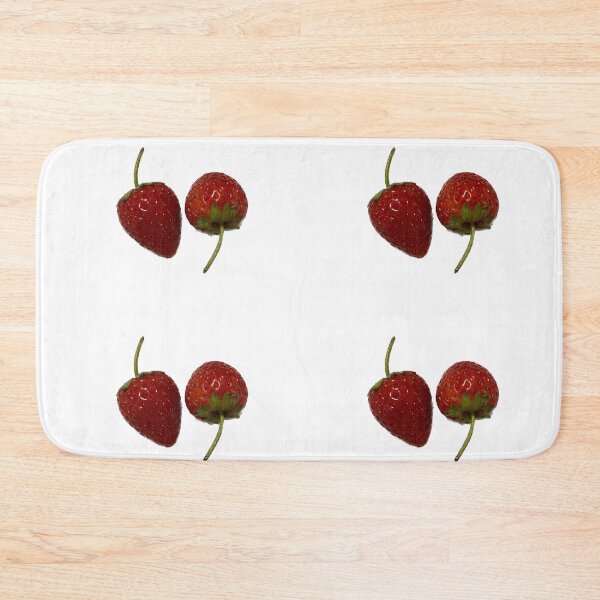 Item preview, Couple of small red fresh Strawberry, cute fruits designed and sold by pipikijung.