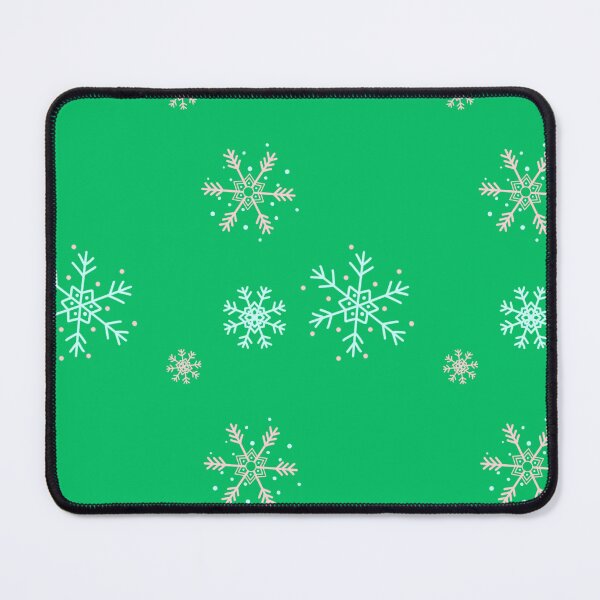 Item preview, Winter with green color: charming snowflake pattern designs designed and sold by Mr-M-2000.