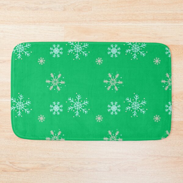 Item preview, Winter with green color: charming snowflake pattern designs designed and sold by Mr-M-2000.