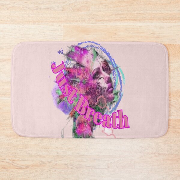 Item preview, Just Breath 2, Abstract design, Abstraction, bold colorful abstract playful design inspired by nature designed and sold by Adri Barnard.