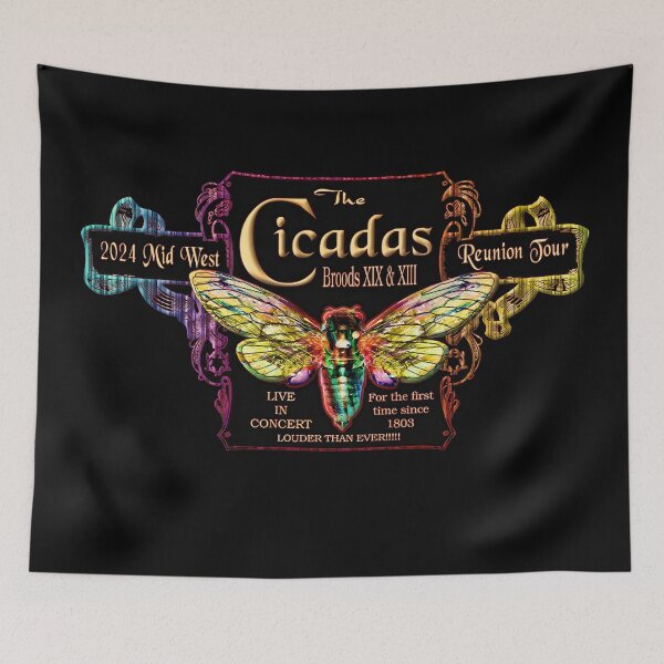 Item preview, The Cicadas Reunion Tour designed and sold by Richard  Gerhard.
