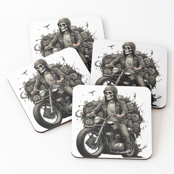 Item preview, Skeleton Biker 06 designed and sold by AGiftToYou.